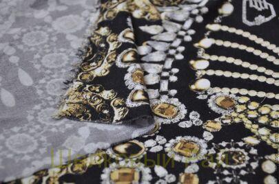 Вискоза плательная "Драгоценности" (в-21)