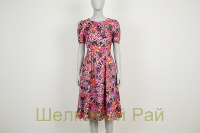 Шелк атласный "Alberta Ferretti" (г-233)