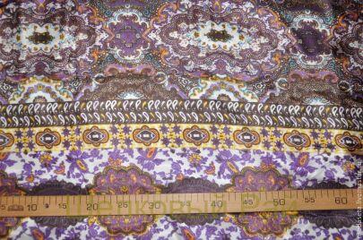 Шелковый муслин "Восточный узор" (1.17"а")