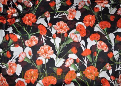 Шелк атласный "Dolce&Gabbana" (в-184)