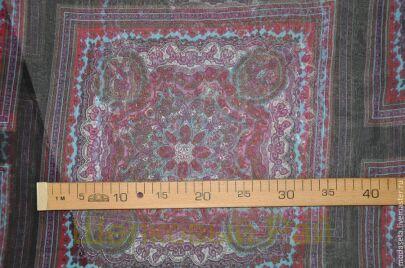 Крэш шифон шелковый "ETRO" (1,3"а")