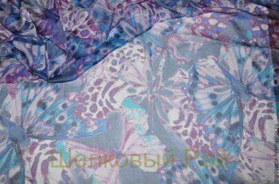 Шифон шелковый "Miss Sixty" (б-25)