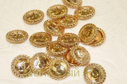 Пуговицы золотые "Chanel" (к-12)