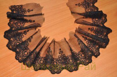 Кружево для отделки любого наряда (цвет-черный) (д-1220)