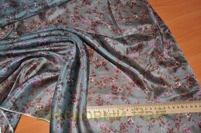 Шелковый муслин " Весенние цветы" (б-54)