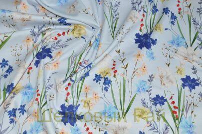 Хлопок с эластаном раппорт (д-459)