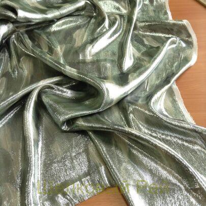 Шелк металлизированный "VALENTINO" е-36(1)