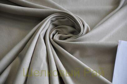 Лен смесовый серо-бежевый (ж-68)