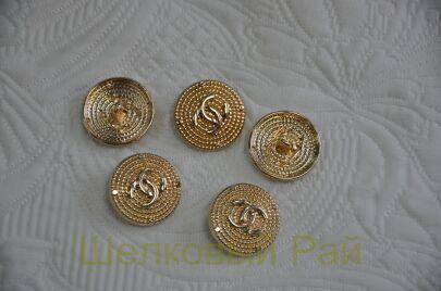 Пуговицы с логотипом "Chanel" (д-1238)