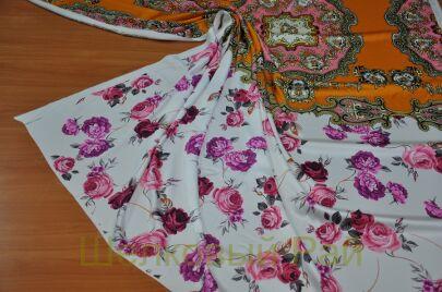 Шелк стрейч атлас "Etro" (а-62)