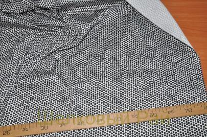 Хлопок в мелкий горошек (д-495)