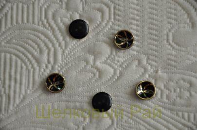 Пуговица для рубашки с лазерной обработкой (д-1110)