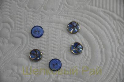 Пуговица блузочная лазерный рисунок (д-1122)