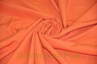 Шерсть костюмная оранжевая (д-808)