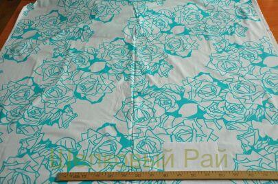 Хлопок стрейч подписной "Versace" (ж-126)