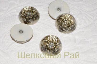 Пуговица пальтовая стекло (д-1081)