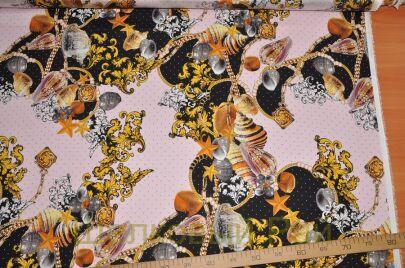 Шелк крепдешин "Versace" д-524