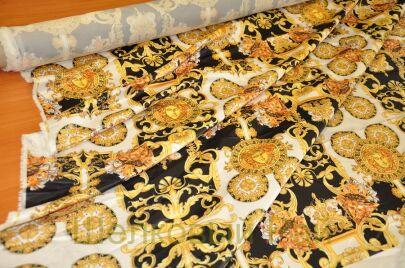 Плащевая ткань "Versace" (к-40)