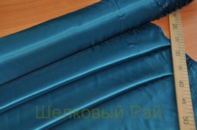 Подкладочная ткань цвет морская волна (д-224)