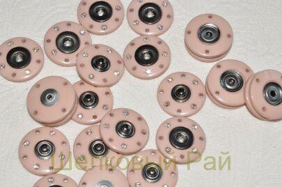 Кнопка пластиковая со стразами (22770/40;79)