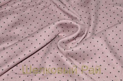 Плательная ткань в мелкий горошек (д-920)