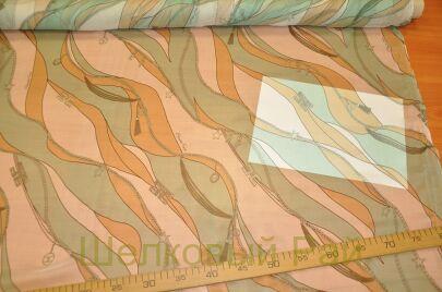 Креп-шифон шелковый "Elisabetta Franchi" (д-1315)