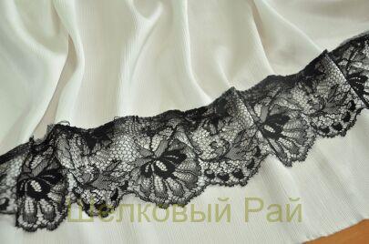 Кружево для отделки любого наряда Цвет-Черный