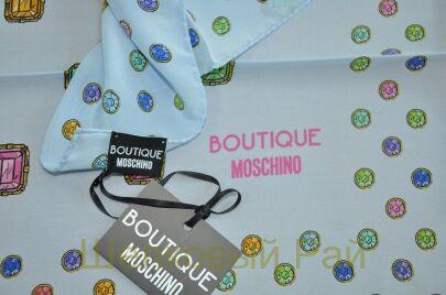Платок шелковый оригинал "MOSCHINO BOUTIQUE" (пл-4)