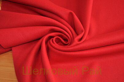 Пальтовая шерсть "Max Mara" Цвет красный (г-440)