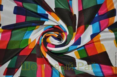 Крепдешин шелковый "Emilio Pucci" (ж-125)